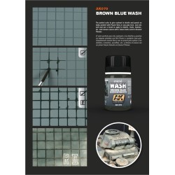 AK Interactive AK070 – Lavis pour Gris Panzer – 35 ml – Enamel