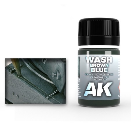 AK Interactive AK070 – Lavis pour Gris Panzer – 35 ml – Enamel