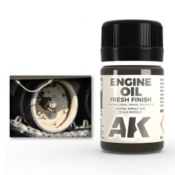 AK Interactive AK084 – Lavis Enamel Huille moteur – 35 ml – Enamel