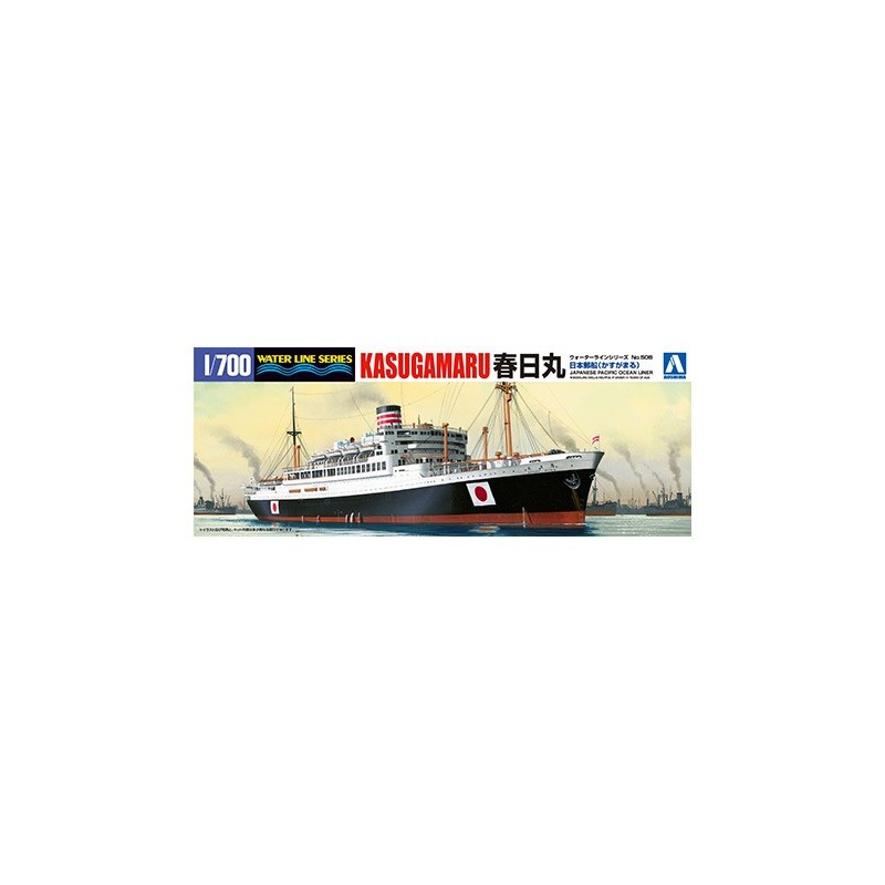 Aoshima AO04572 I.J.N Paquebot Passager Kasugamaru 1:700