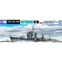 Aoshima AO04580 I.J.N Destroyer Hatsuharu (1941) 1:700