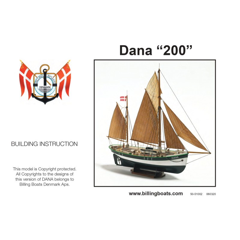Billing Boat Bb0200 Bateau De Pêche Dana 1:60