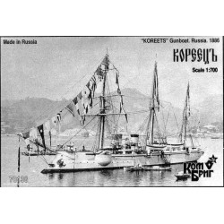 Combrig 70138 Gunboat Koreets – 1886 1:700