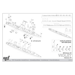 Combrig 70511 HMS Violet Destroyer – 1898 1:700