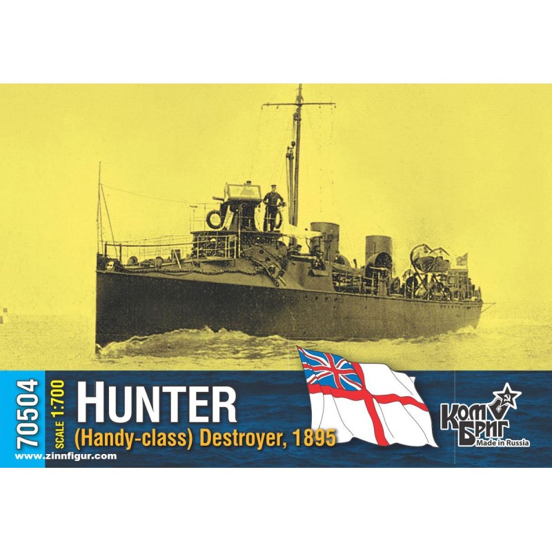 Combrig 70504 HMS Hunter Handy-Class Destroyer – 1895 1:700