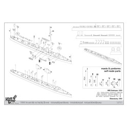 Combrig 70503 HMS Ardent Destroyer – 1895 1:700