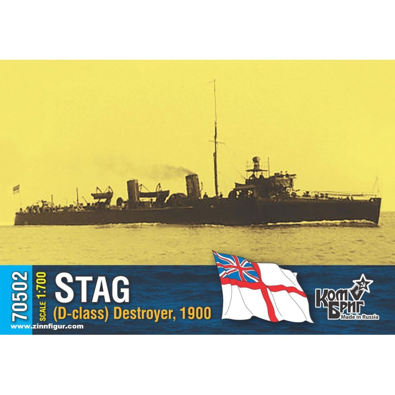 Combrig 70502 HMS Stag D-Class Destroyer – 1900 1:700