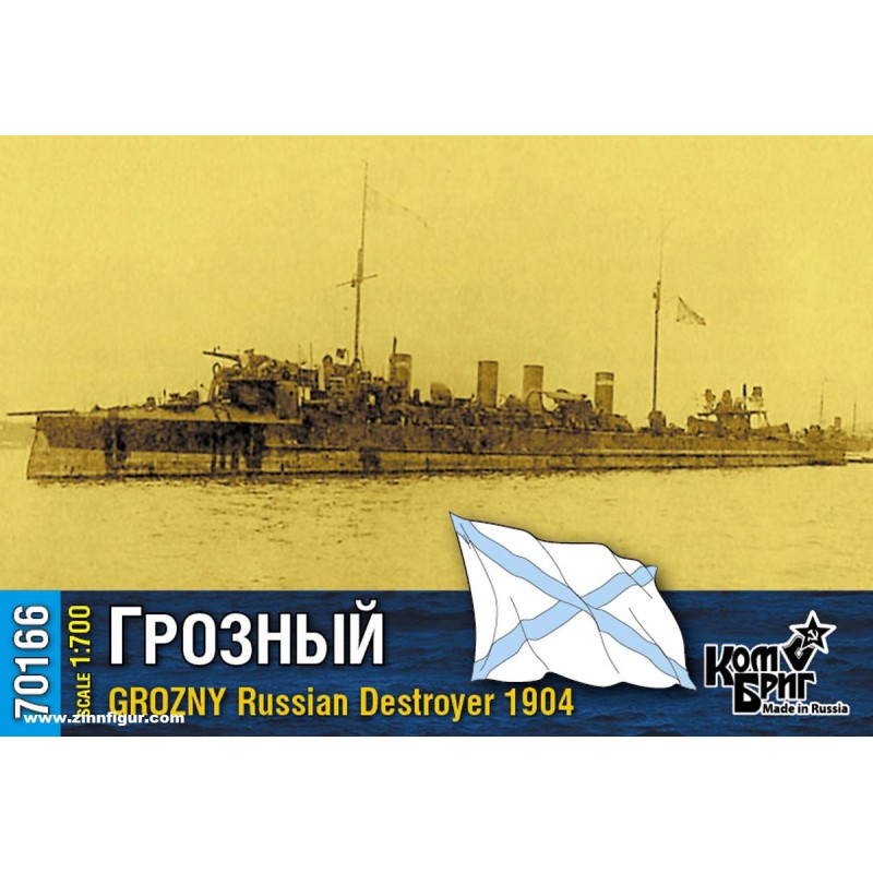 Combrig 70166 Destroyer Grozny – 1904 1:700