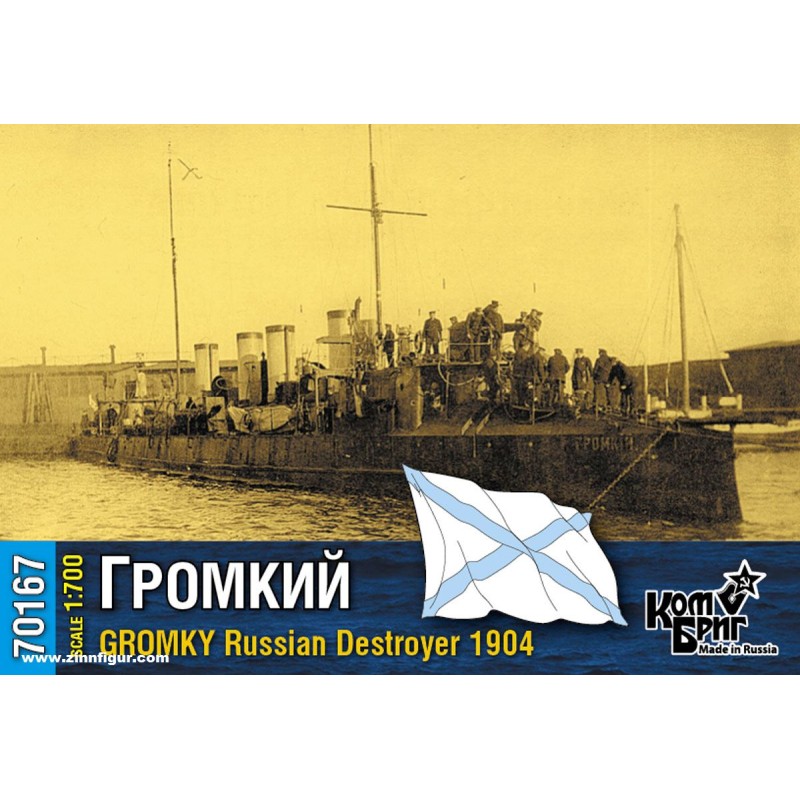 Combrig 70167 Destroyer Gromkiy – 1904 1:700