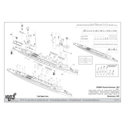 Combrig 70172 Destroyer Zvonkiy – 1907 1:700