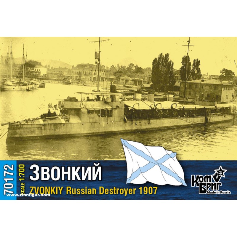 Combrig 70172 Destroyer Zvonkiy – 1907 1:700