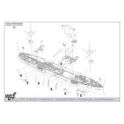 Combrig 70193 Japanese Unprotected Cruiser Takao – 1889 1:700