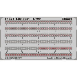 Eduard 17521 – Bouées de sauvetage – 1/700