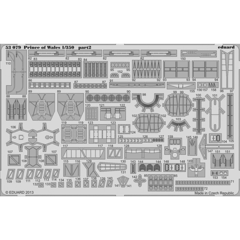 Eduard 53079 Prince of Wales 1:350 (Tamiya)