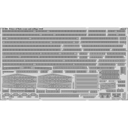Eduard 53089 – HMS Prince of Wales – Cranes & Railings (Tamiya) – 1/350