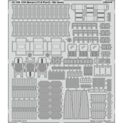 Eduard 53130 – USS Hornet Canots de sauvetage 1/200 (Merit)
