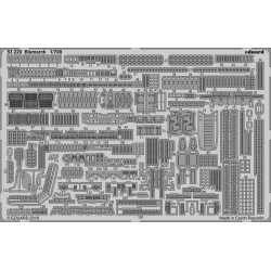 Eduard 53220 – Bismarck 1/700 (Meng)
