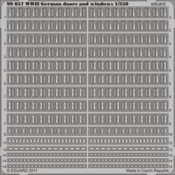 Eduard 99057 – WWII German Doors and Windows 1/350