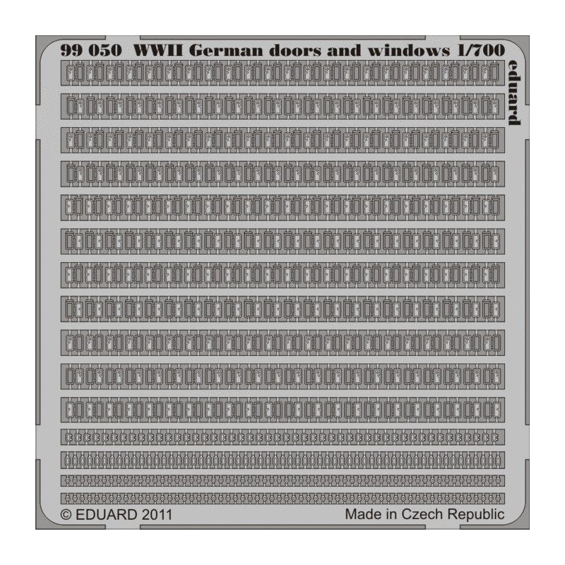 Eduard 99050 Portes et Fenêtres Allemandes WWII 1:700