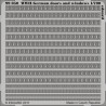 Eduard 99050 – Portes et Fenêtres Allemandes Seconde Guerre mondiale 1/700