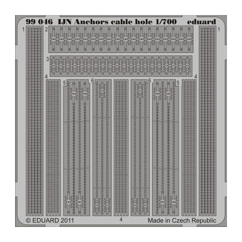 Eduard 99046 IJN Anchors 1:700