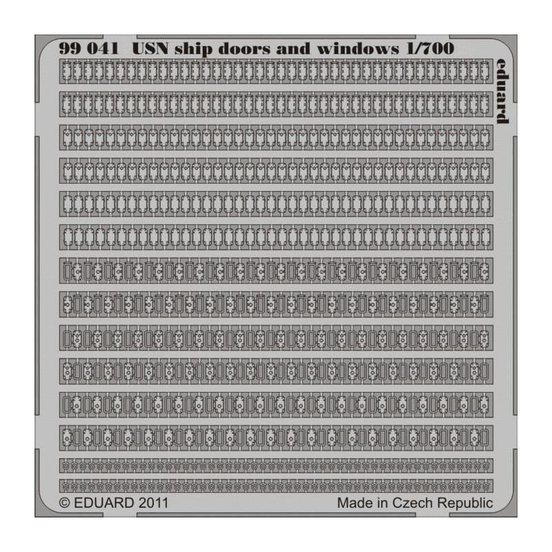 Eduard 99041 Portes et fenêtres de navires USN 1:700