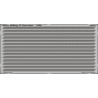 Eduard 99024 – Rampes 45' 3 barres courtes 1/350