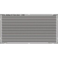 Eduard 99023 – Rampes 45' 3 barres courtes 1/700