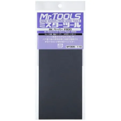 Mr Hobby – MT-305 - Mr. Papier de verre imperméable 600 x 4 feuilles