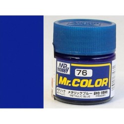 Mr Hobby - C076 Bleu métalique (10 ml)