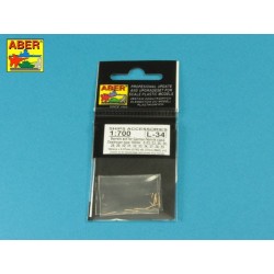 Aber S 1:700 L-034 – Canons destroyers Narvik (Type 1936a)