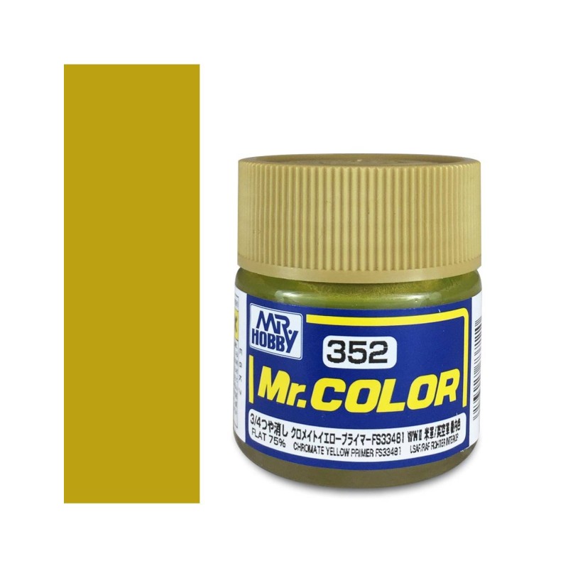 Mr Hobby - C352 Primer jaune chromate FS33481 (10ml)