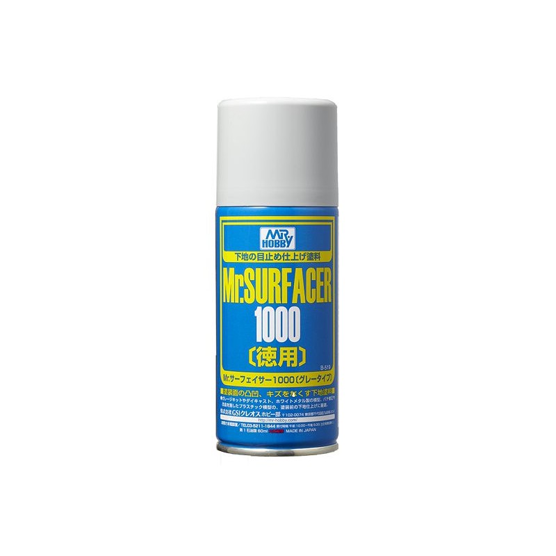Mrhobby - B519 Mr Surfacer 1000 Spray (large Can 170 ml)