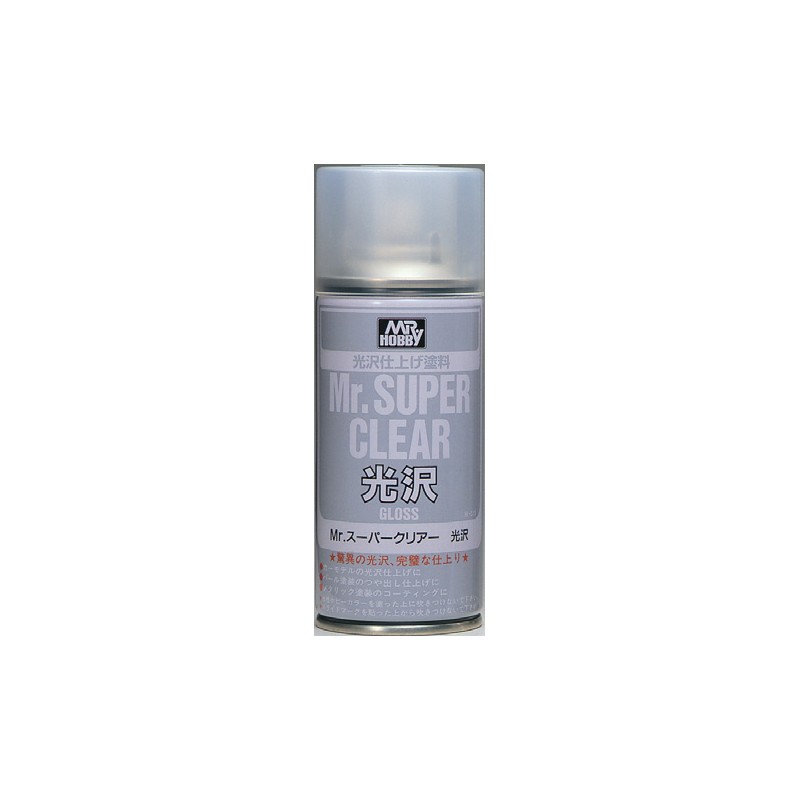 Mrhobby - B513 Mr Super Cleat Gloss Spray (170 ml)