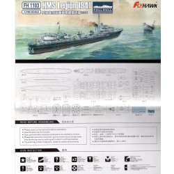 Flyhawk FH1103s - H.M.S Légion 1941 Deluxe Édition 1:700