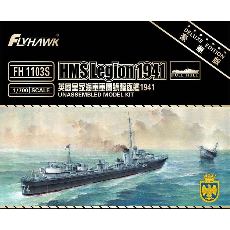 Flyhawk FH1103s - H.M.S Légion 1941 Deluxe Édition 1:700