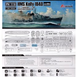 Flyhawk FH1119 - H.M.S Kelly 1940 1:700