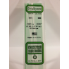 Evergreen EG101 – Bande de polystyrène blanc opaque 0,010" × 0,030"