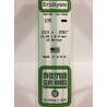 Evergreen EG109 – Bande de polystyrène blanc opaque 0,010" × 0,250"