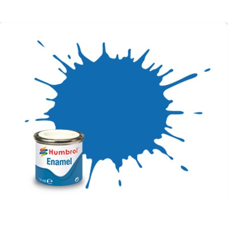 Humbrol 52 Bleu Baltique Métal - 14ml Peinture Email