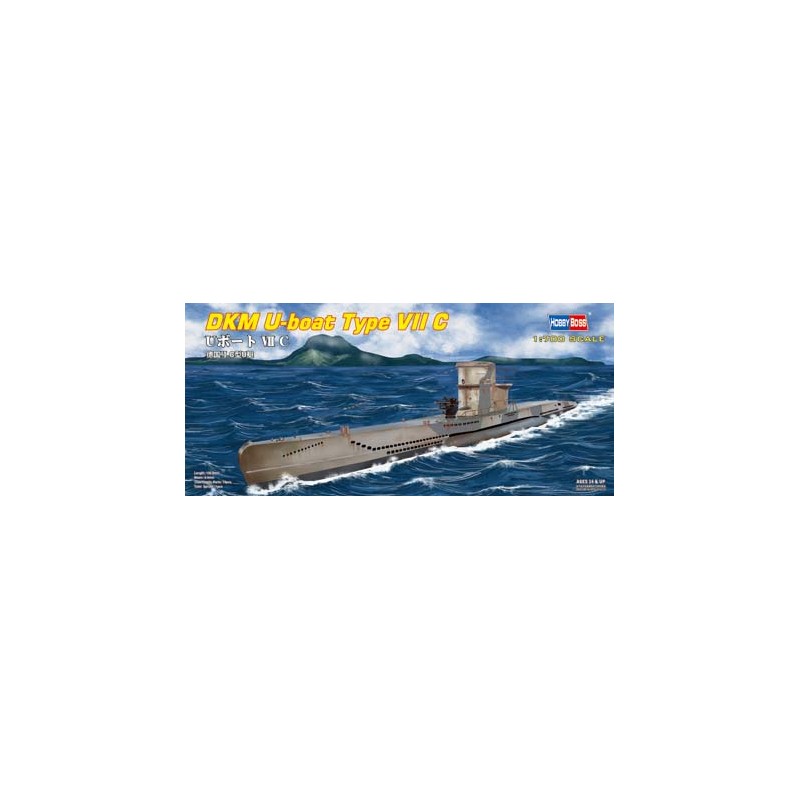 Hobbyboss HB87009 DKM U-boat Type VII C 1:700