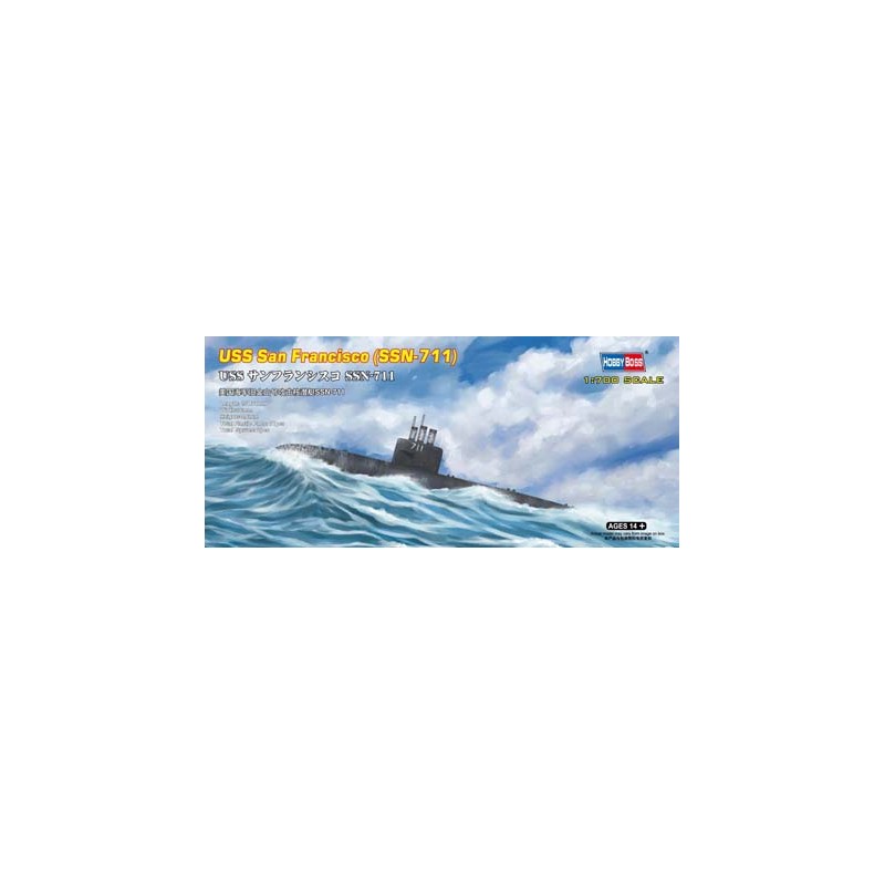 Hobbyboss HB87015 USS San Francisco (SSN-711) 1:700