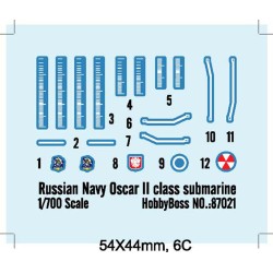 Hobbyboss HB87021 Sous-marin Oscar II De La Marine Russe 1:700