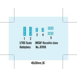 Hobbyboss HB87018 JMSDF Harushio Class 1:700