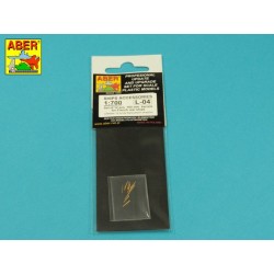 Aber S 1:700 L-004 – Canons 100 mm Marine française