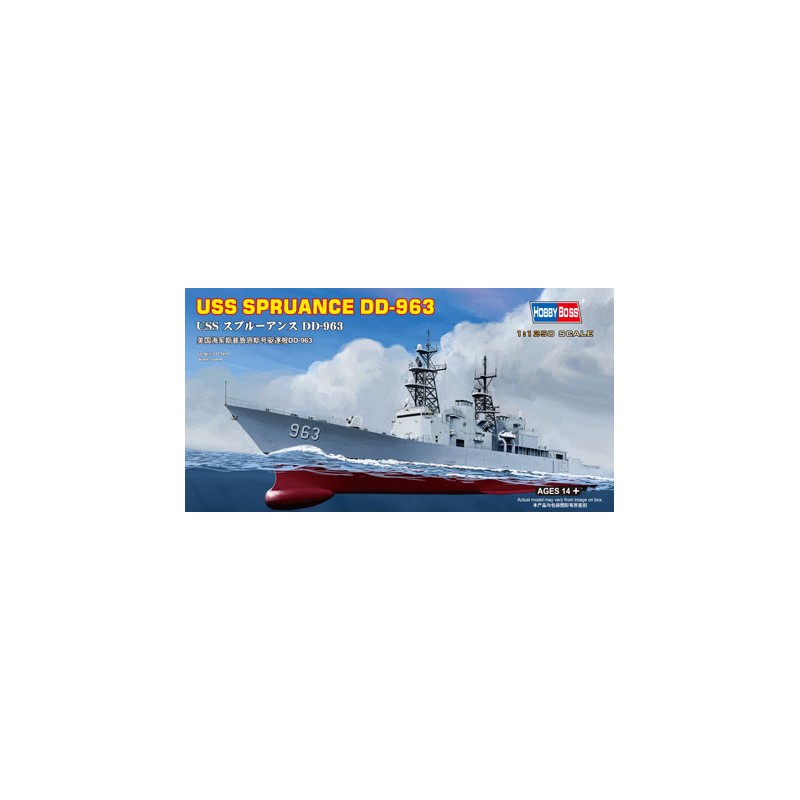 Hobbyboss HB82504 USS Spruance Dd-963 1:1250