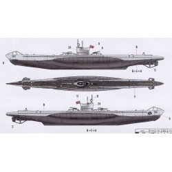 Hobbyboss HB83503 DKM Navy VII-a U-boat 1:350
