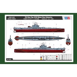 Hobbyboss HB83516 Pla Navy Type 033G Wuhan Class Submarine 1:350