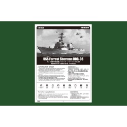 Hobbyboss HB83414 USS Forrest Sherman Ddg-98 1:700