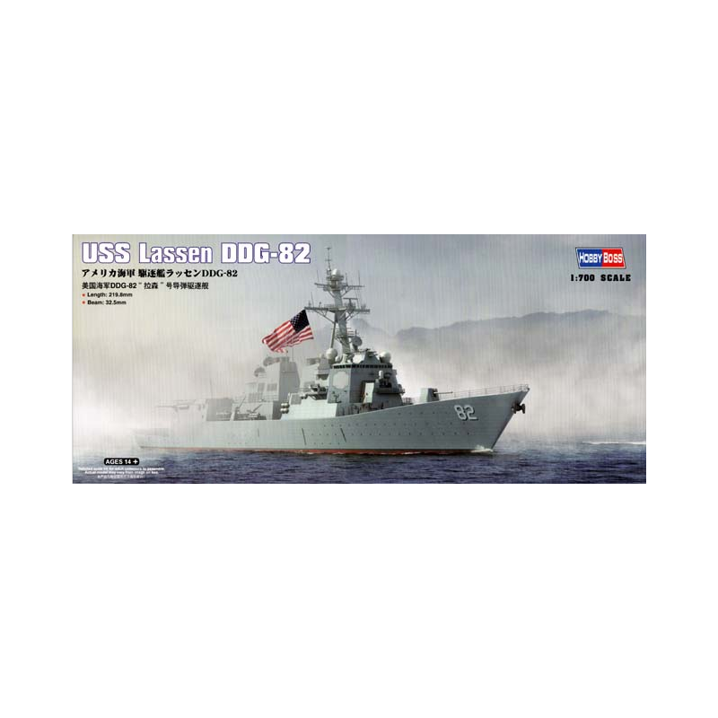 Hobbyboss HB83412 USS Lassen Ddg82 1:700